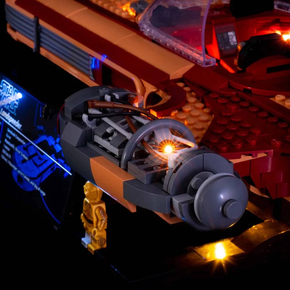 Light My Bricks - LIGHT KIT for LEGO Star Wars UCS Luke Skywalker s Landspeeder 75341