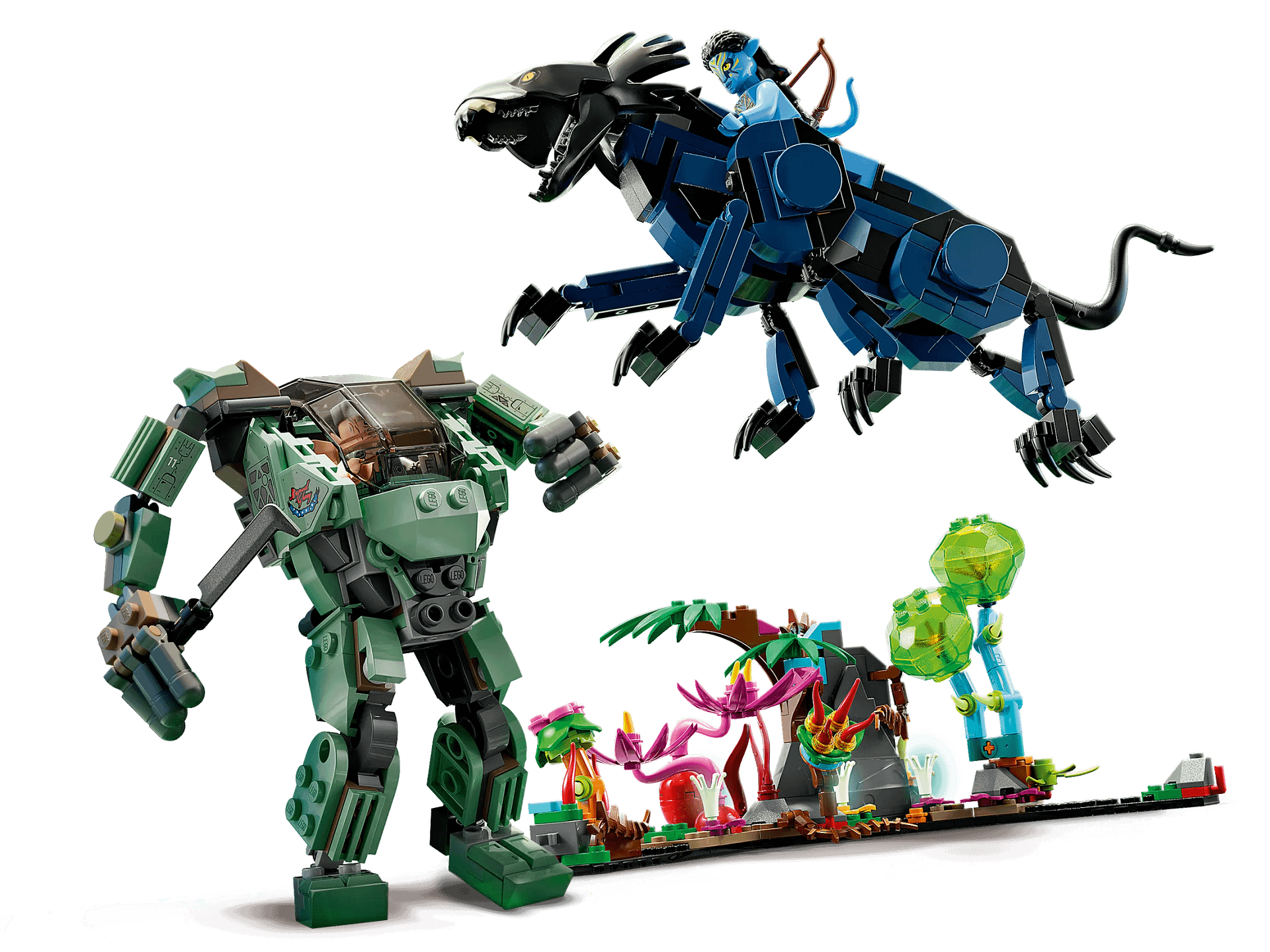LEGO 75571 Neytiri & Thanator vs. AMP Suit Quaritch - Avatar