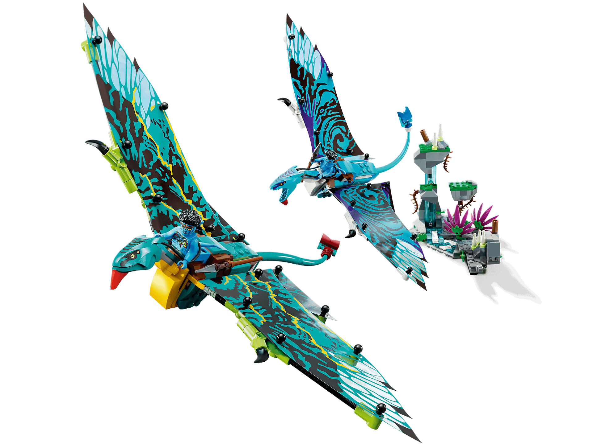 LEGO 75572 Jake and Neytiri s First Banshee Flight - Avatar