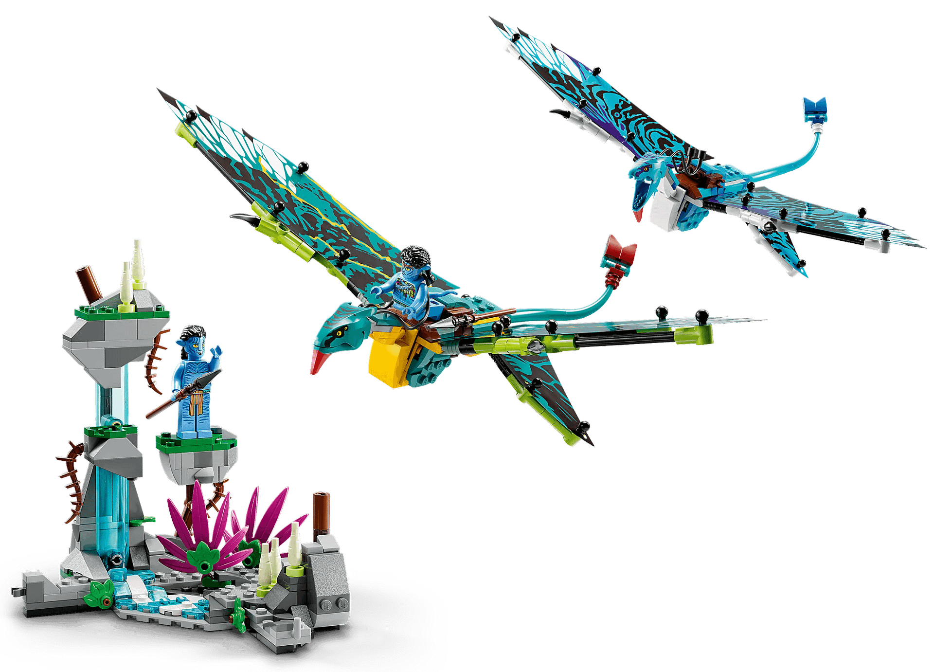 LEGO 75572 Jake and Neytiri s First Banshee Flight - Avatar