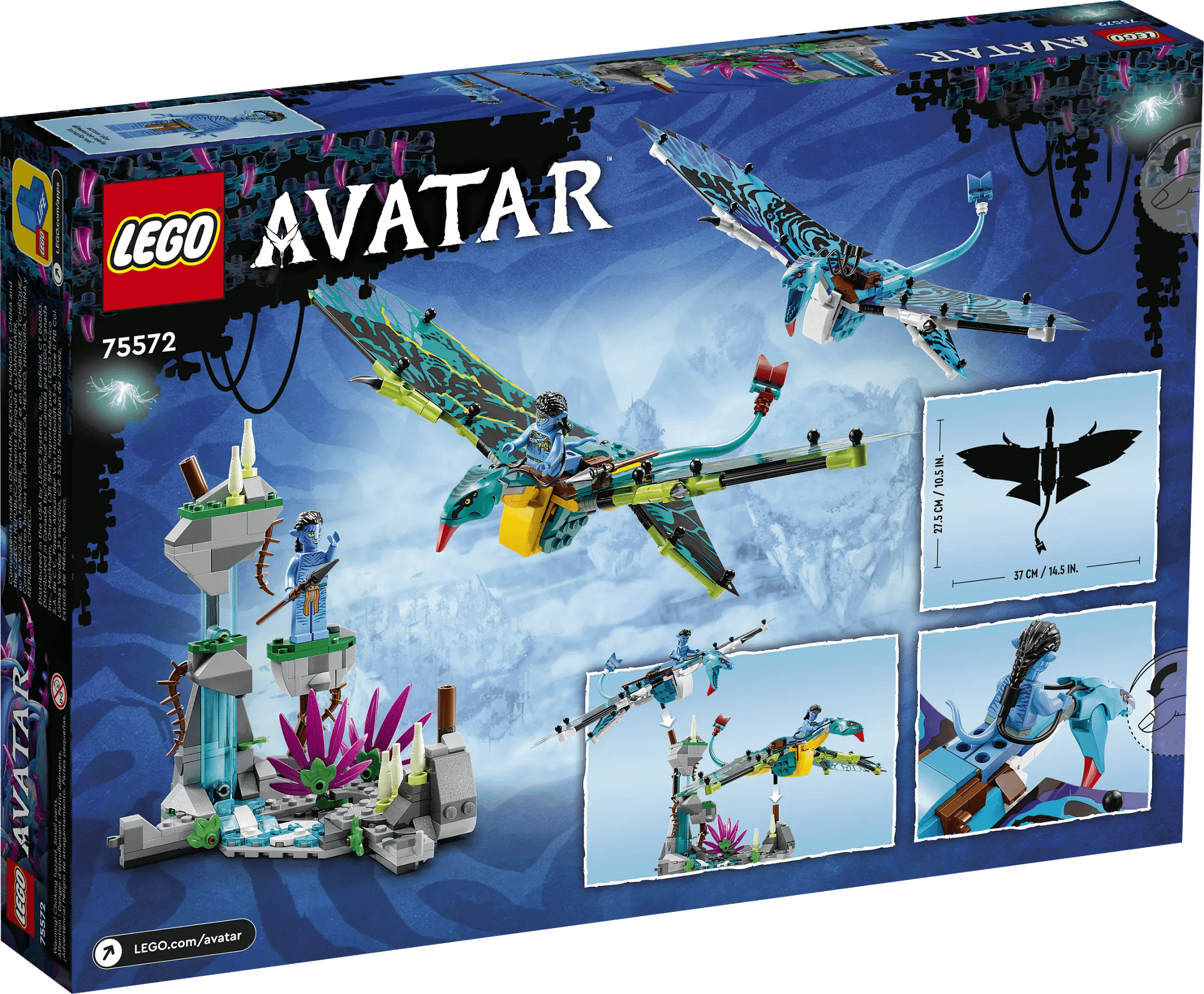 LEGO 75572 Jake and Neytiri s First Banshee Flight - Avatar