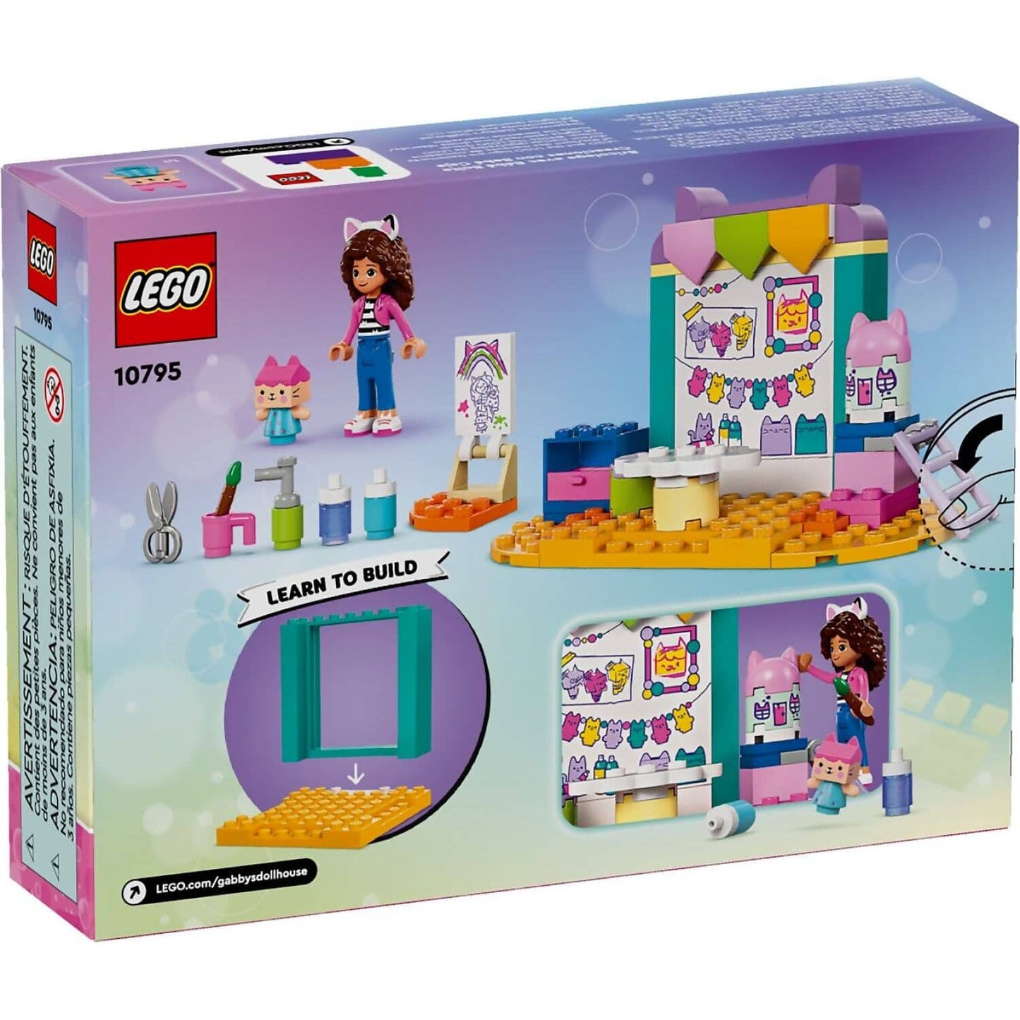 LEGO 10795 Crafting with Baby Box - Gabby’s Dollhouse 4+