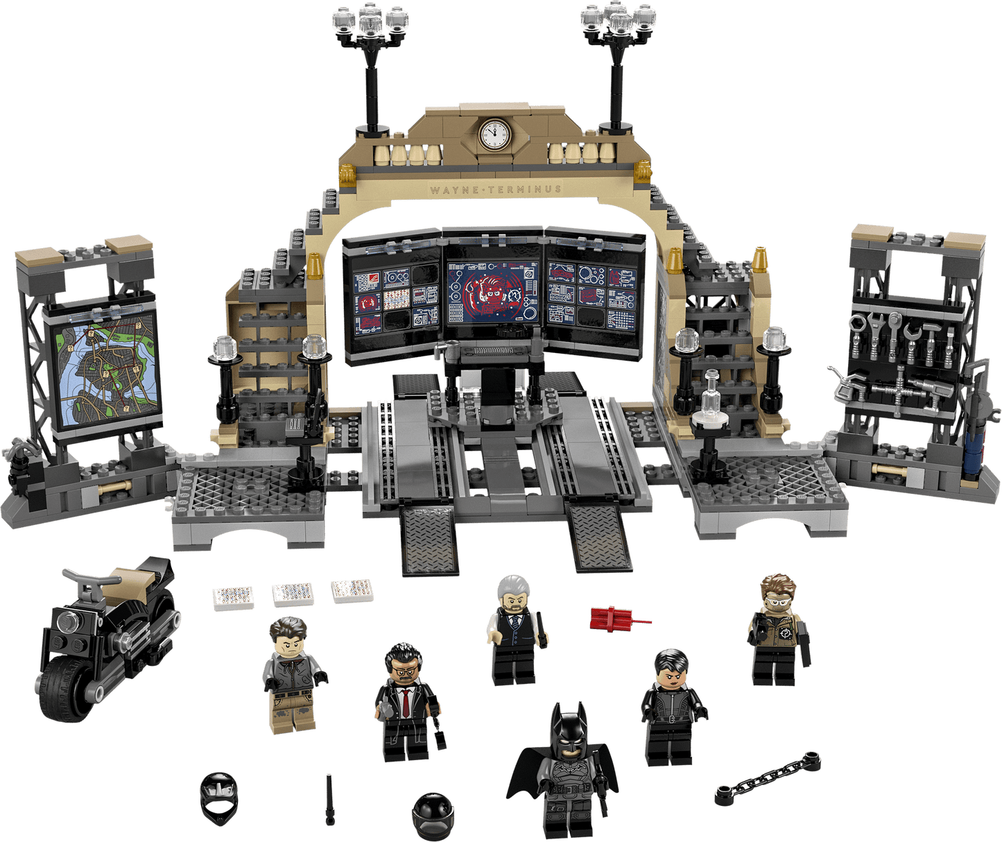 LEGO 76183 Batcave The Riddler Face-off - DC Batman Super Heroes