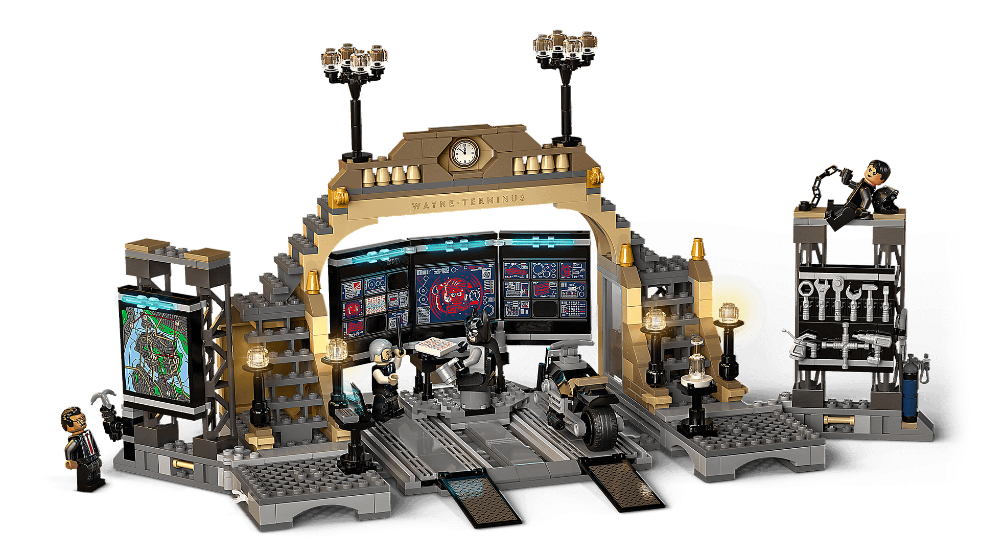 LEGO 76183 Batcave The Riddler Face-off - DC Batman Super Heroes