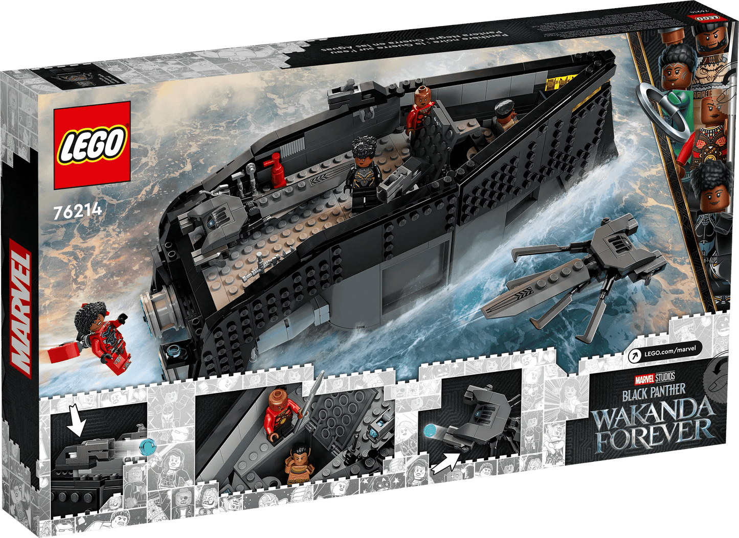 LEGO 76214 Black Panther: War on the Water - Marvel Super Heroes