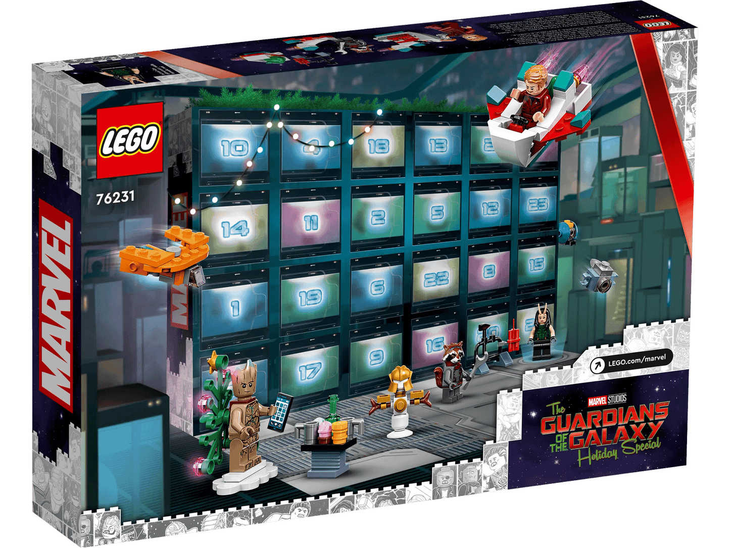 LEGO 76231 Guardians of the Galaxy Advent Calendar 2022 - Marvel Super Heroes