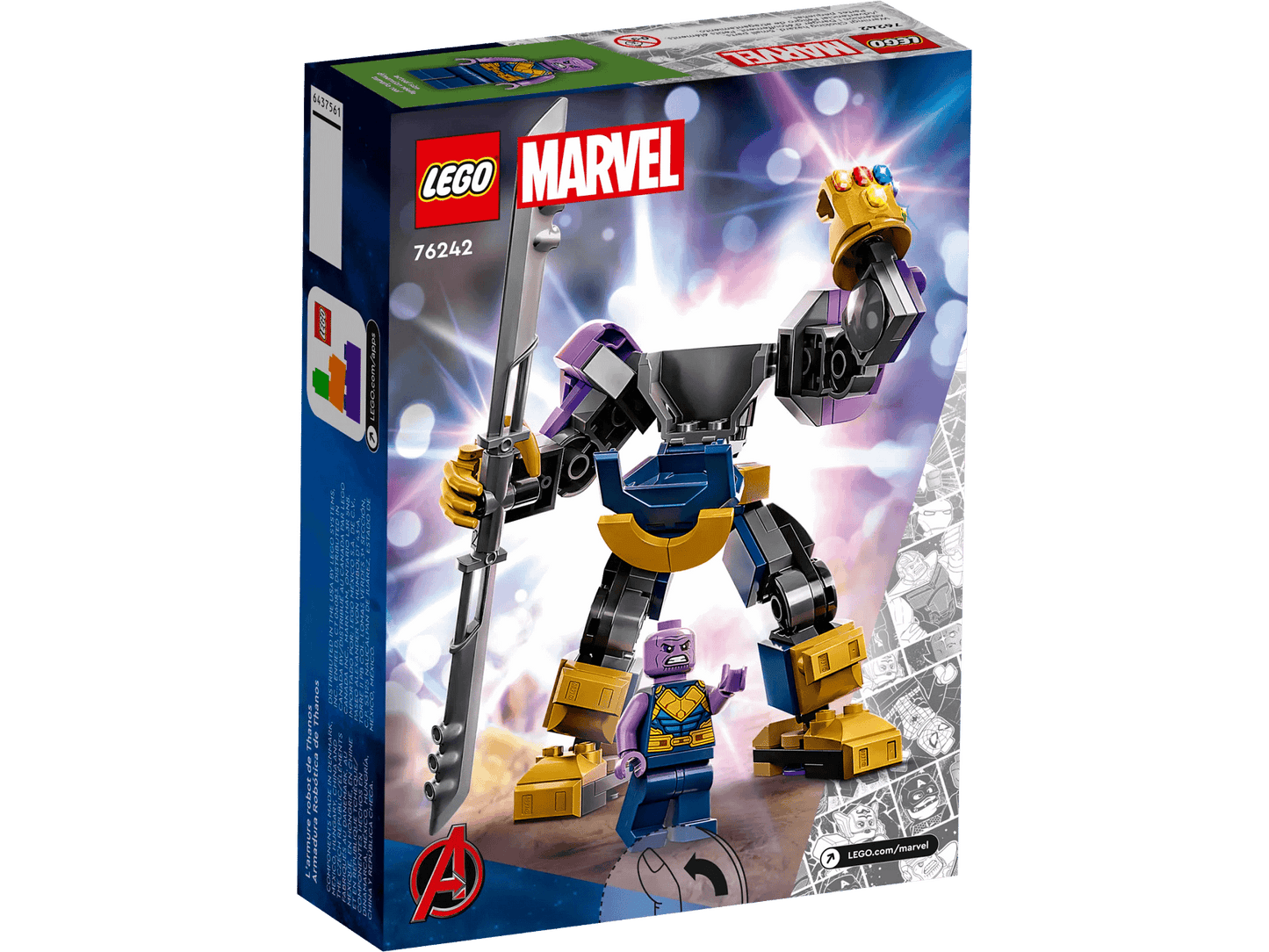 LEGO 76242 Thanos Mech Armor - Marvel Super Heroes