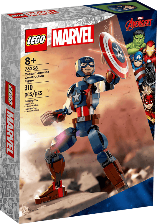 LEGO 76258 Captain America Construction Figure - Marvel Super Heroes