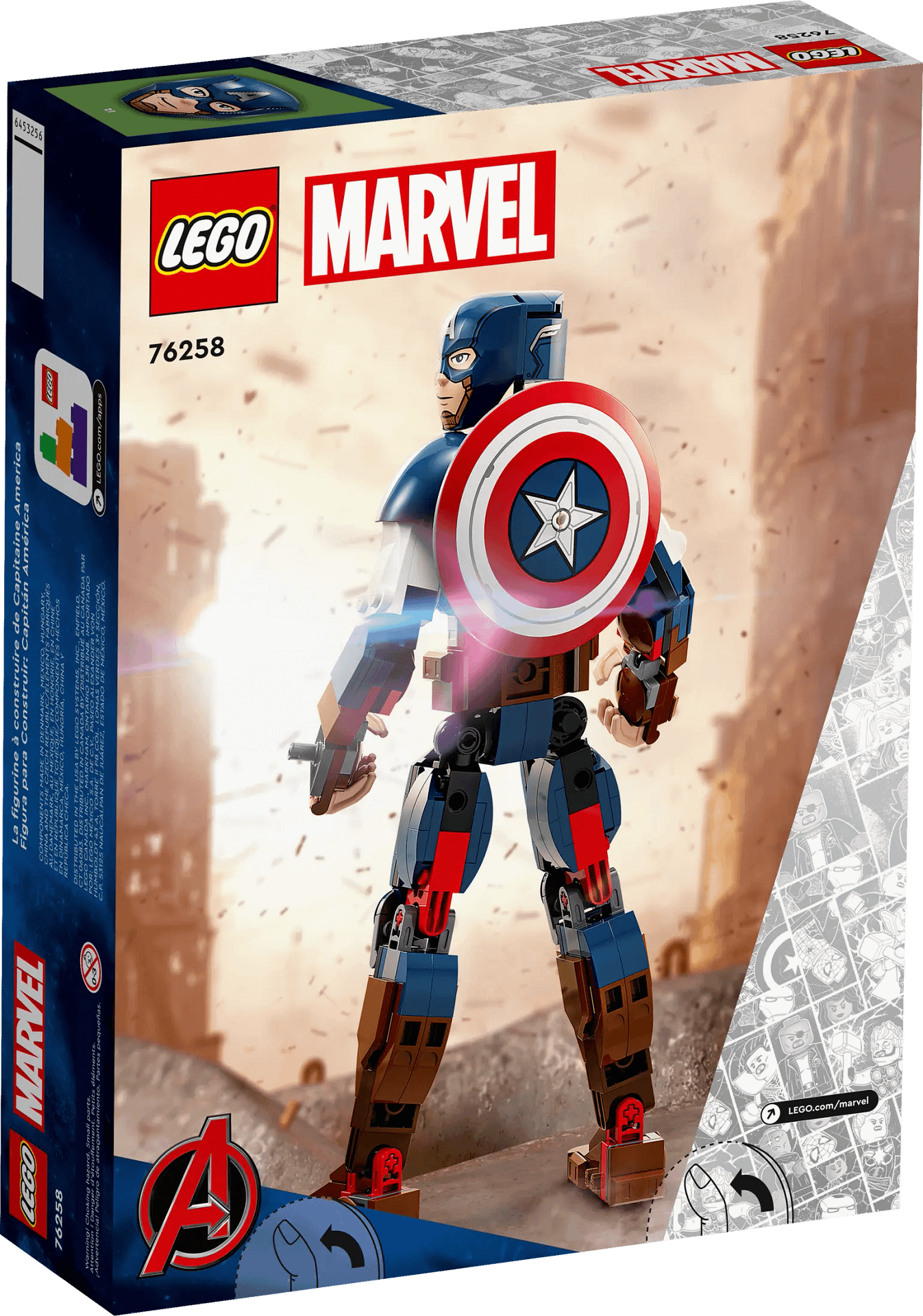 LEGO 76258 Captain America Construction Figure - Marvel Super Heroes