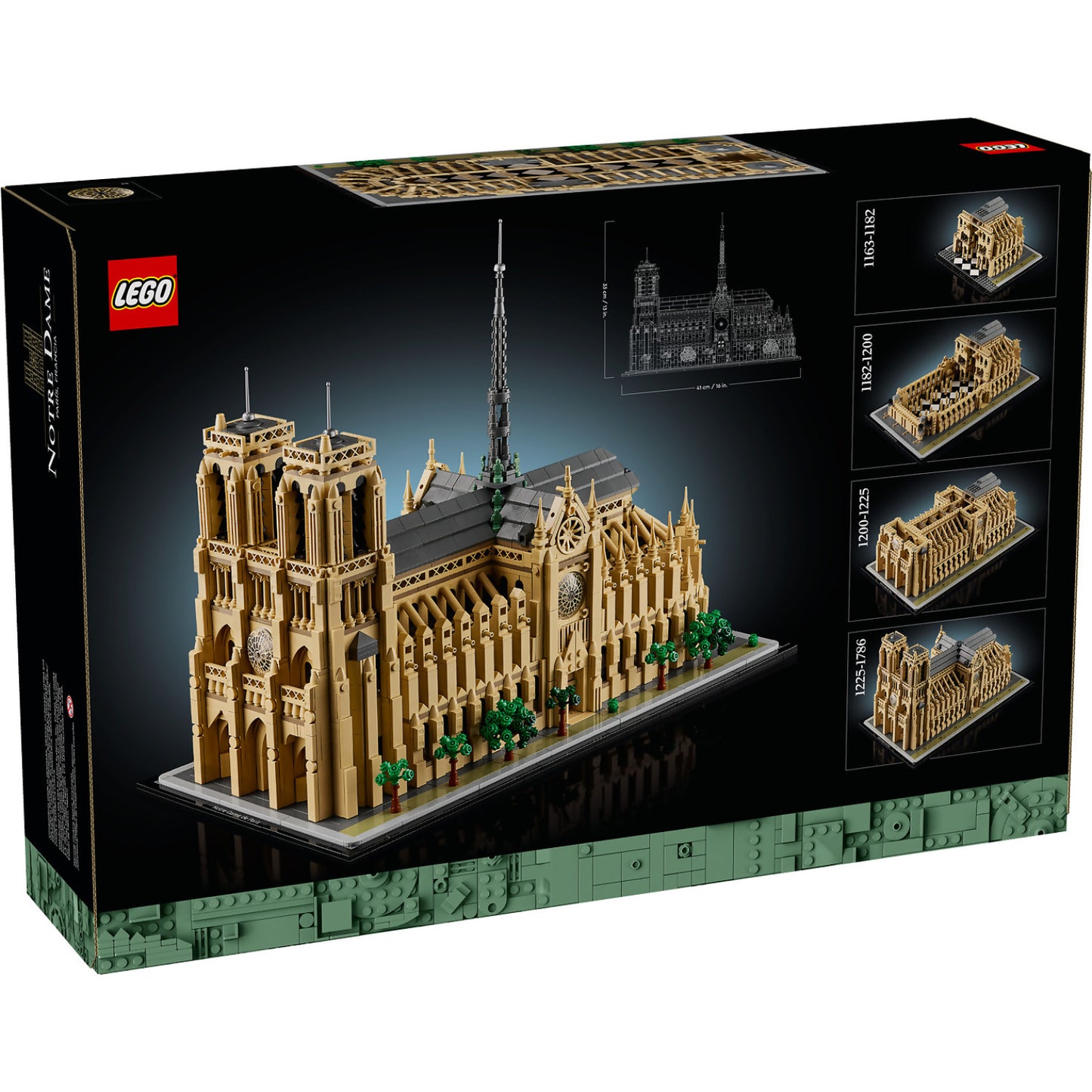 LEGO 21061 Notre-Dame de Paris - Architecture