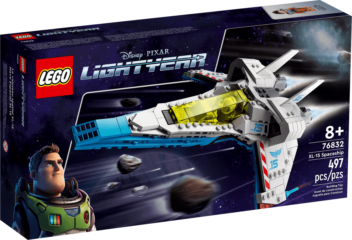 LEGO 76832 XL15 Spaceship - Buzz Lightyear Disney