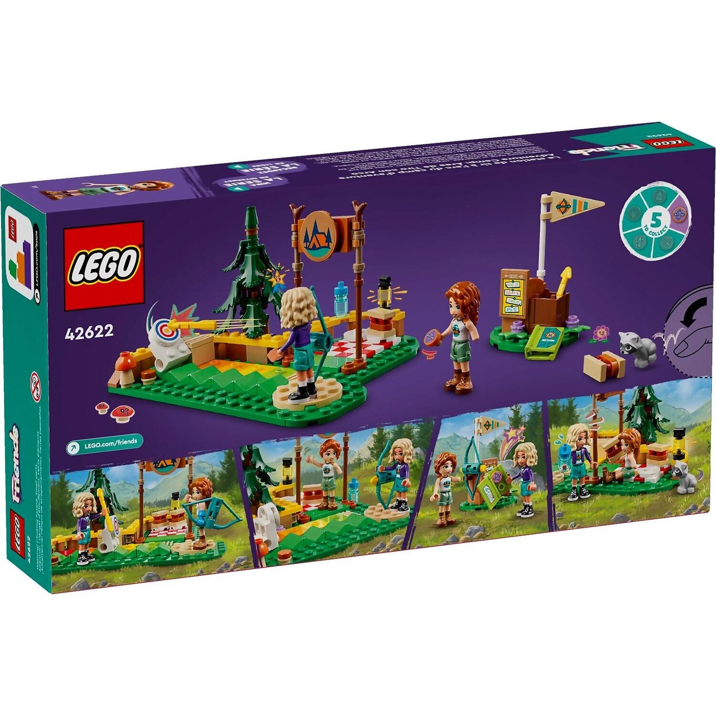 LEGO 42622 Adventure Camp Archery Range - Friends