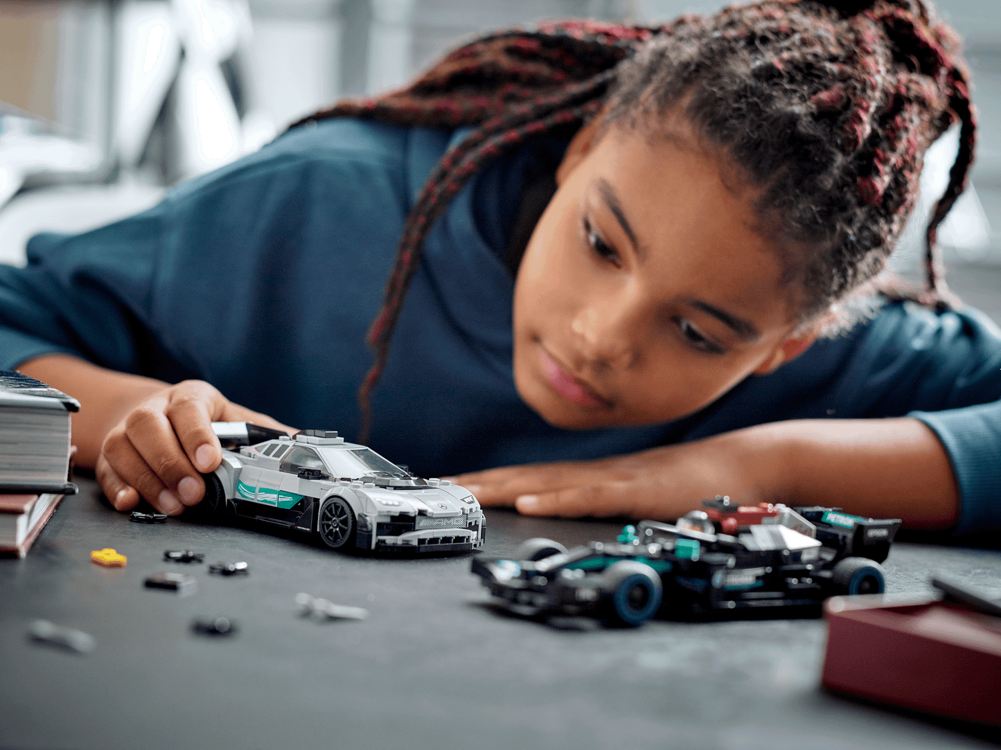 LEGO 76909 Mercedes-AMG F1 W12 E Performance & Mercedes-AMG Project One - Speed Champions