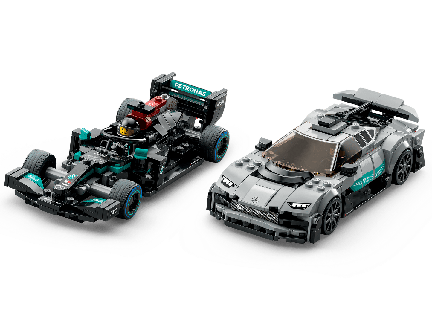 LEGO 76909 Mercedes-AMG F1 W12 E Performance & Mercedes-AMG Project One - Speed Champions