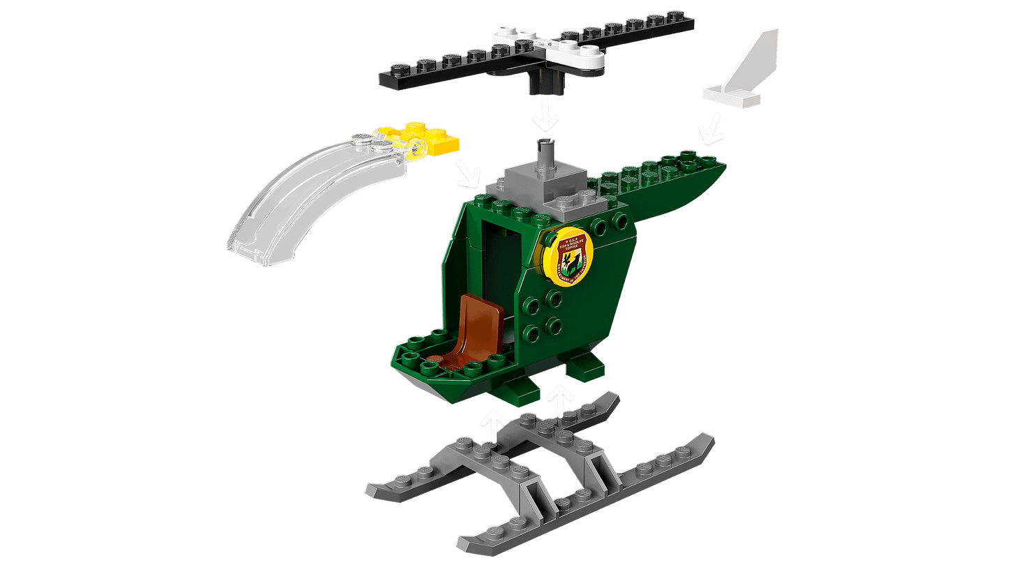 LEGO 76944 T. rex Dinosaur Breakout - Jurassic World 4+