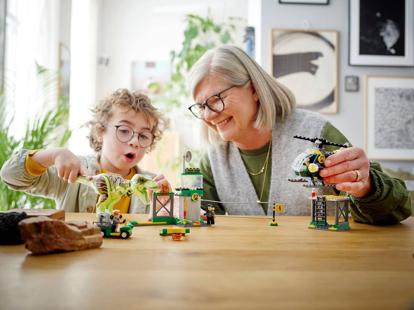 LEGO 76944 T. rex Dinosaur Breakout - Jurassic World 4+