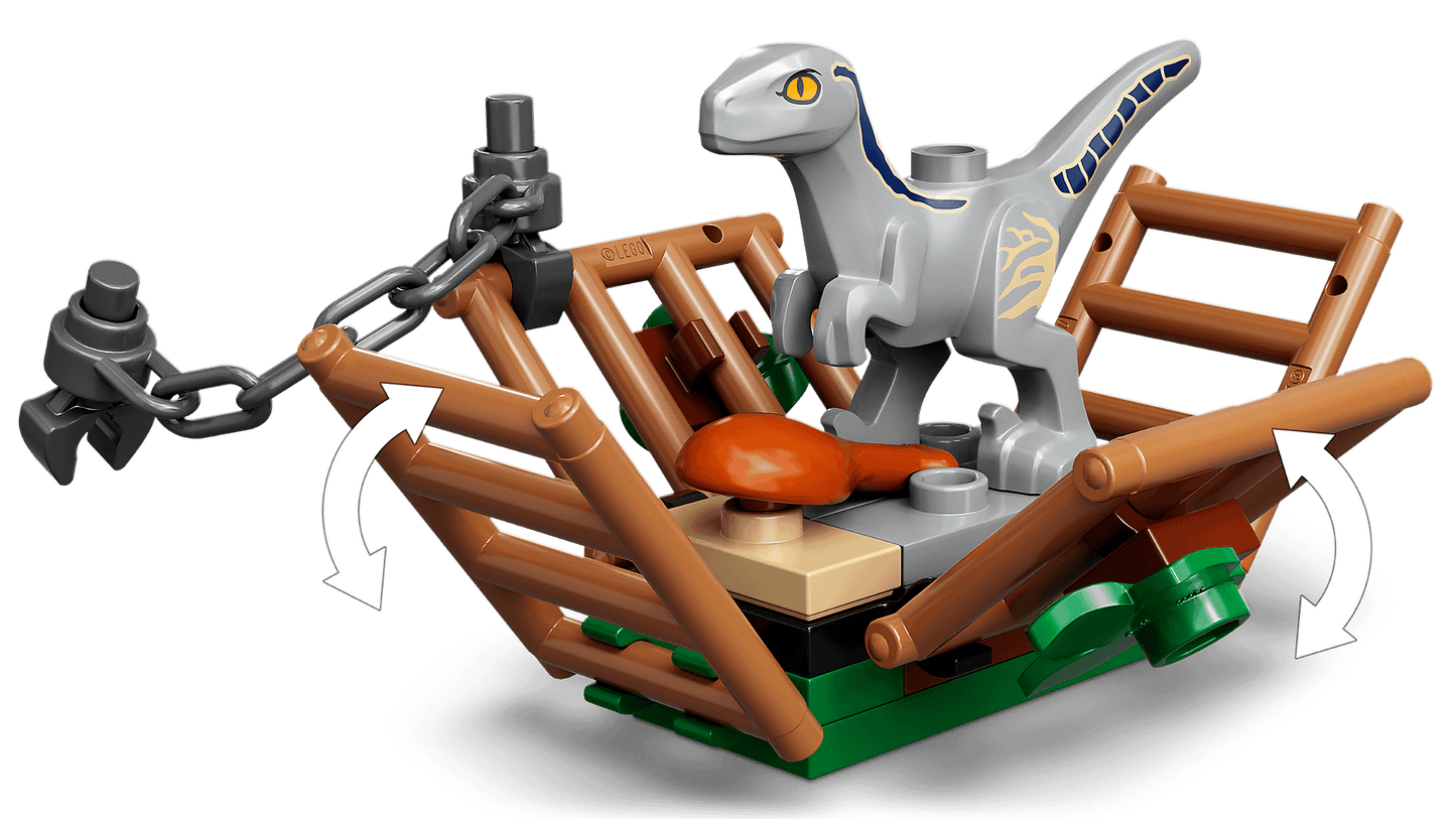 LEGO 76946 Blue & Beta Velociraptor Capture - Jurassic World