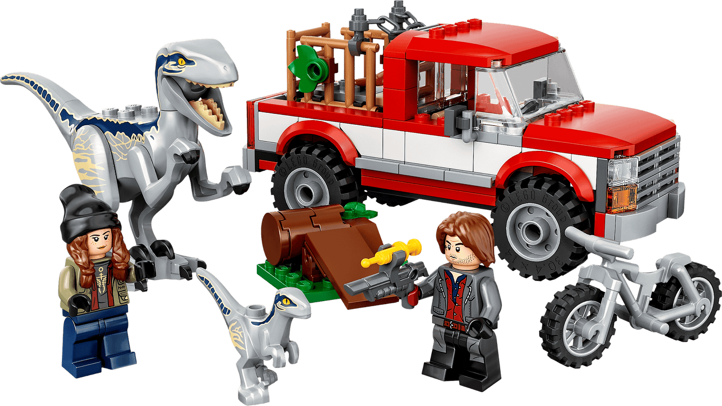 LEGO 76946 Blue & Beta Velociraptor Capture - Jurassic World