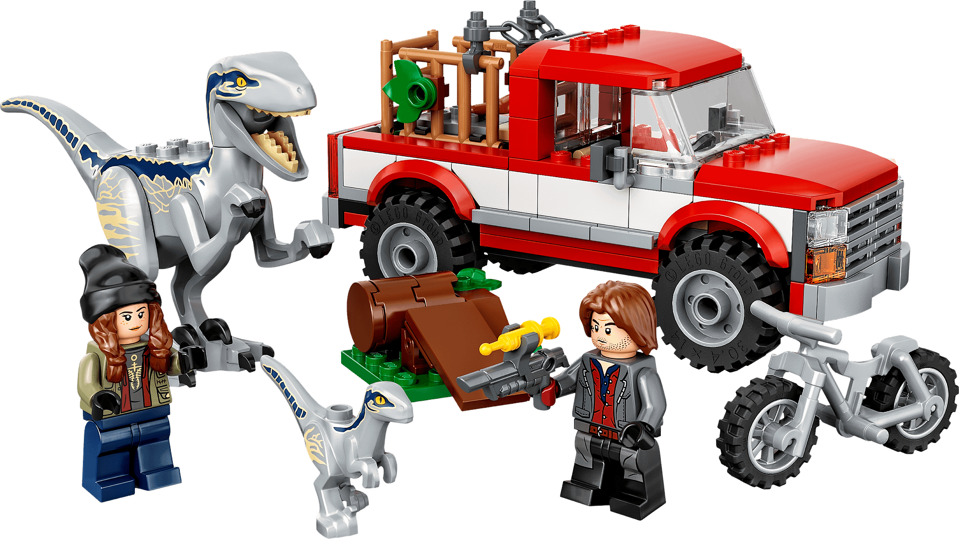 LEGO 76946 Blue & Beta Velociraptor Capture - Jurassic World