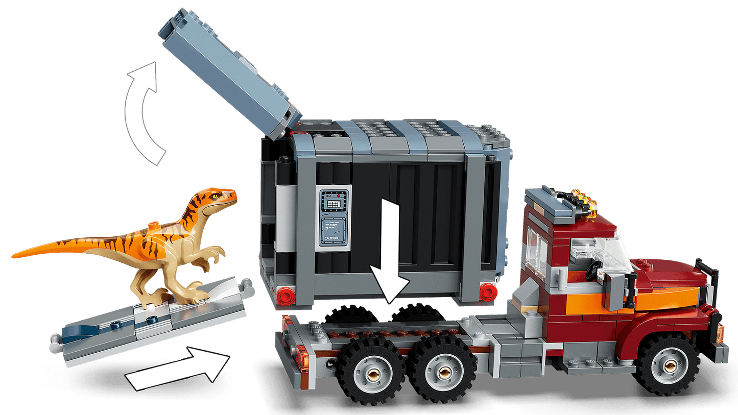 LEGO 76948 T. rex & Atrociraptor Dinosaur Breakout - Jurassic World