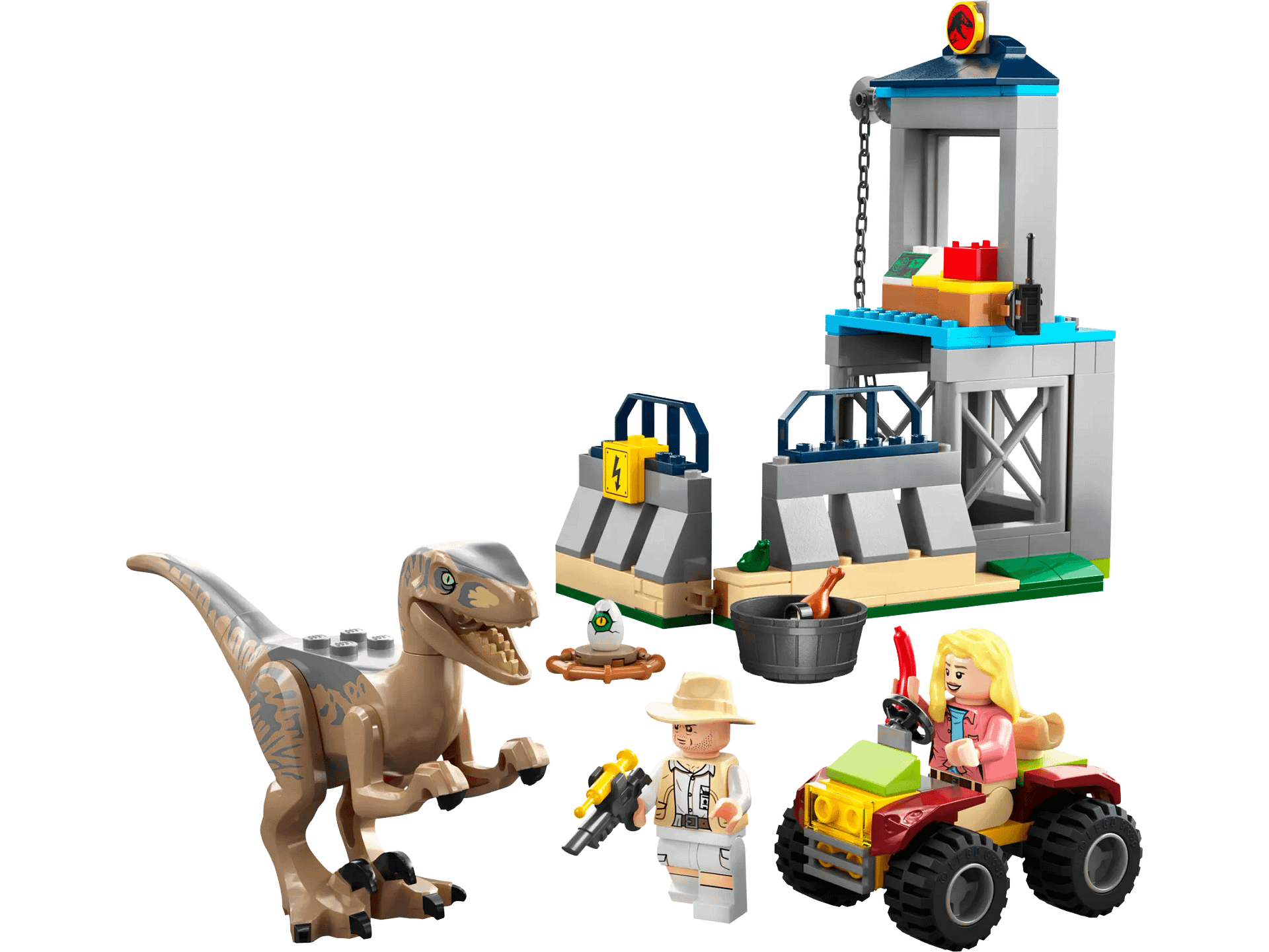 LEGO 76957 Velociraptor Escape - Jurassic World 4+