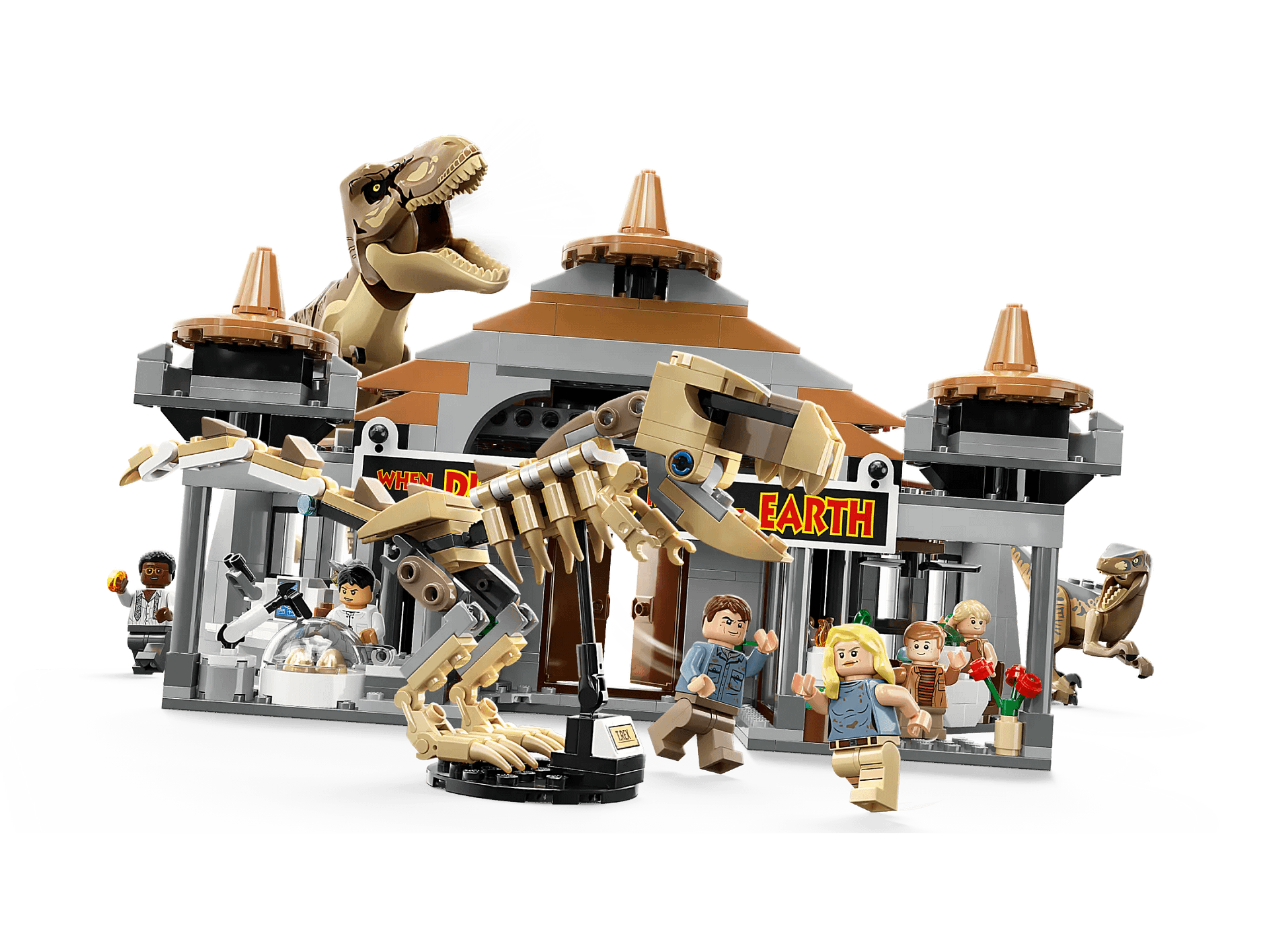 LEGO 76961 Visitor Center: T. rex & Raptor Attack - Jurassic World