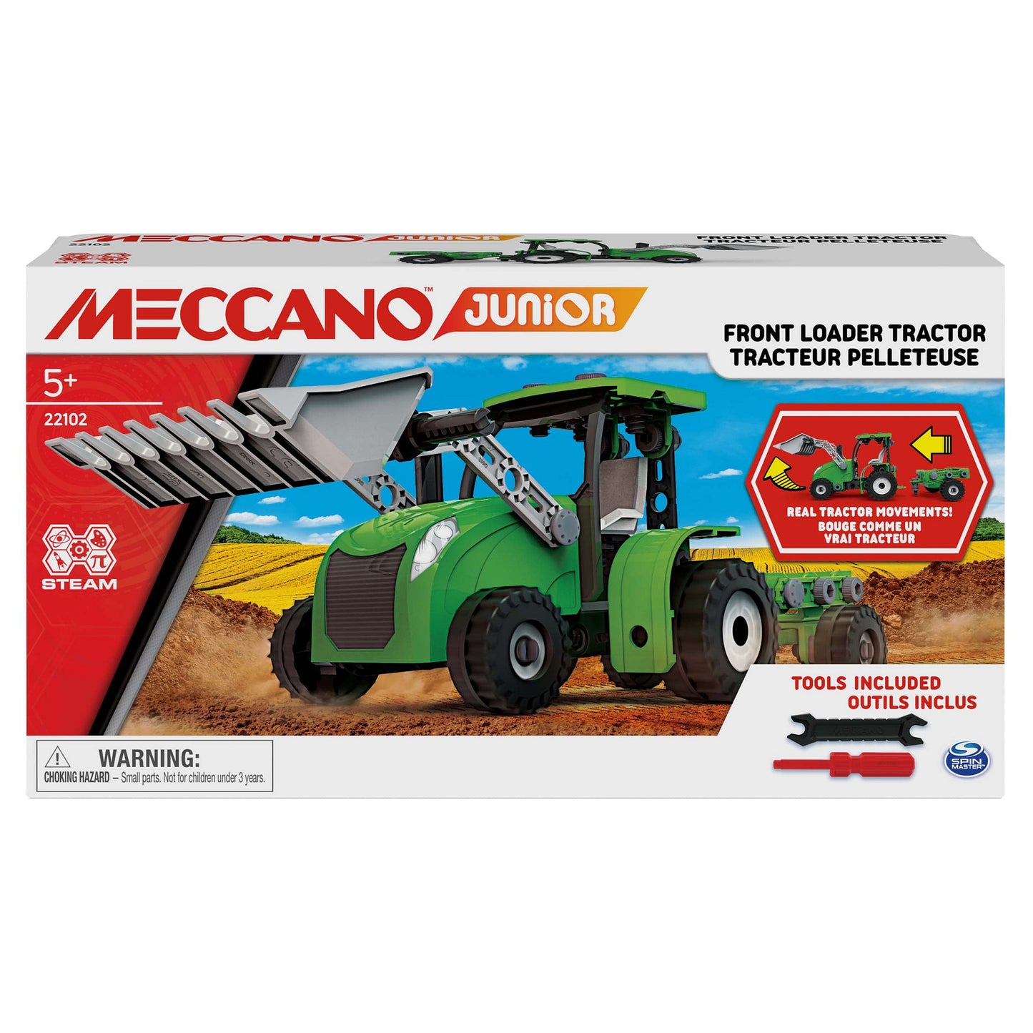 Meccano - Junior Tractor Front Loader