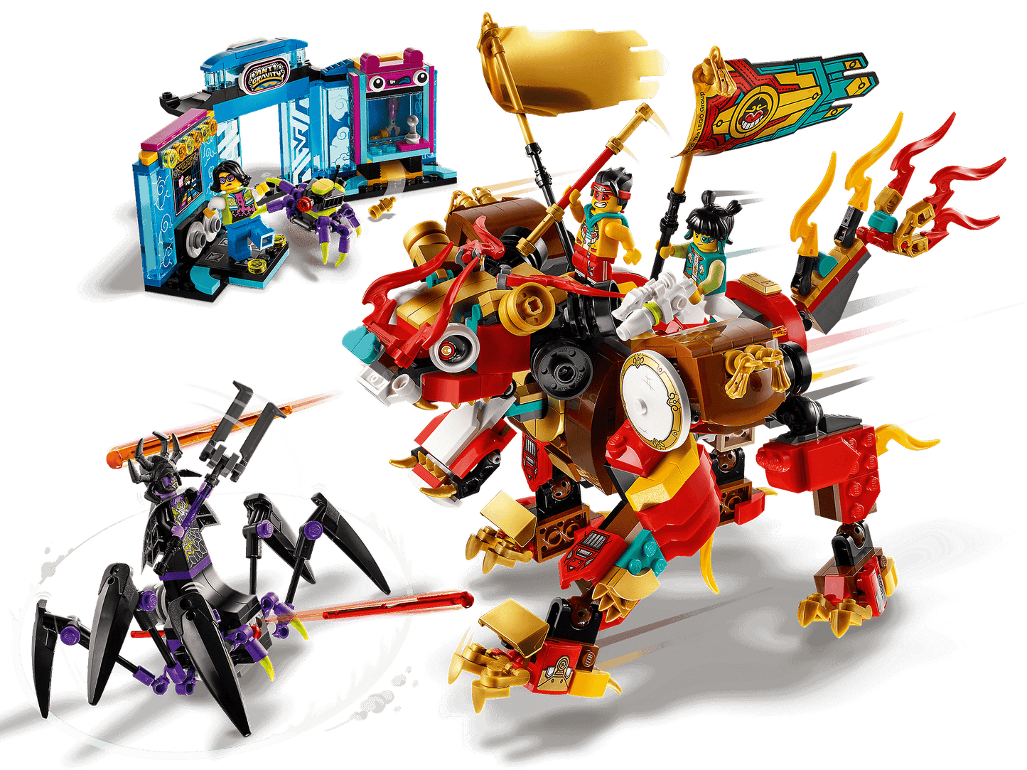 LEGO 80021 Monkie Kid's Lion Guardian - Monkie Kid