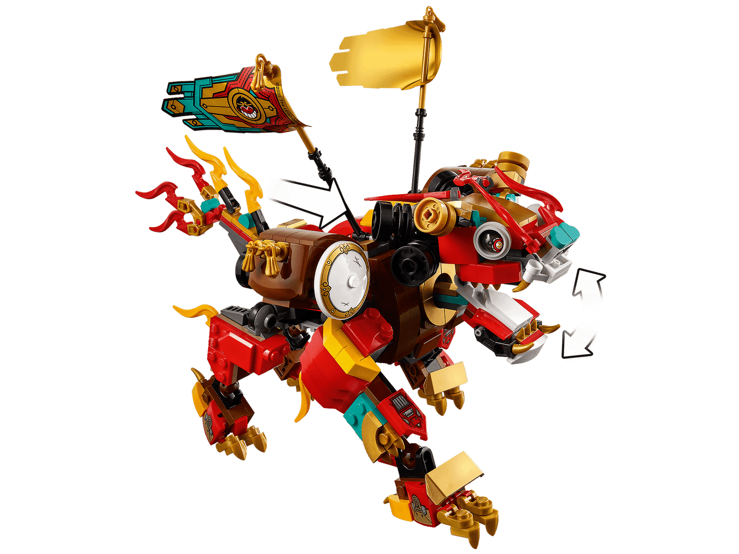 LEGO 80021 Monkie Kid's Lion Guardian - Monkie Kid