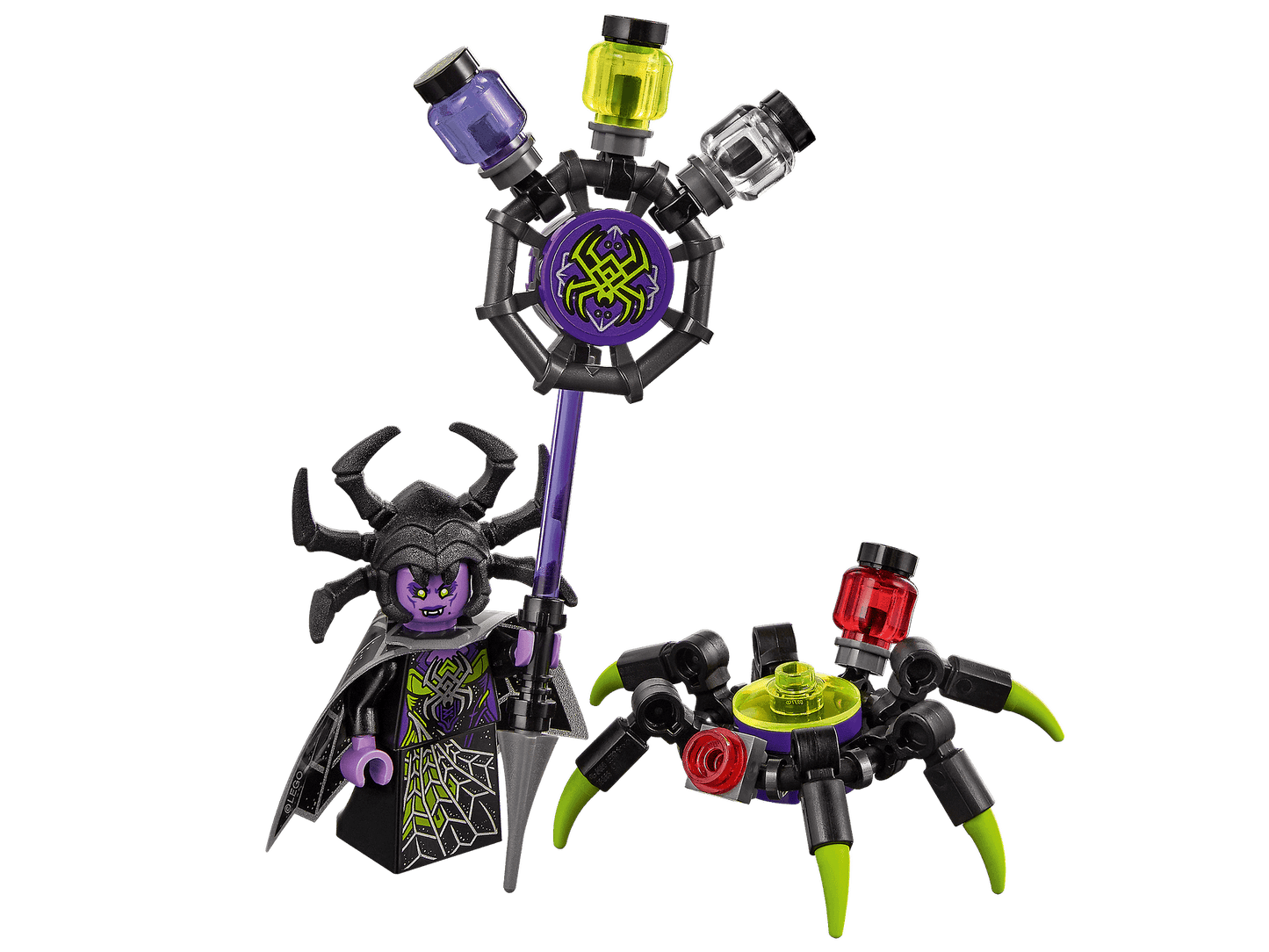 LEGO 80022 Spider Queen's Arachnoid Base - Monkie Kid