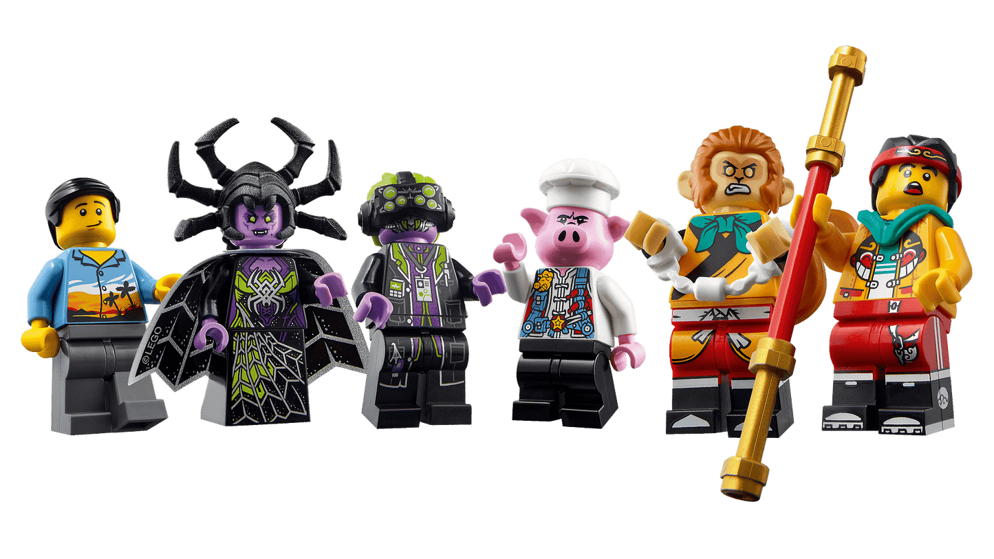 LEGO 80022 Spider Queen's Arachnoid Base - Monkie Kid