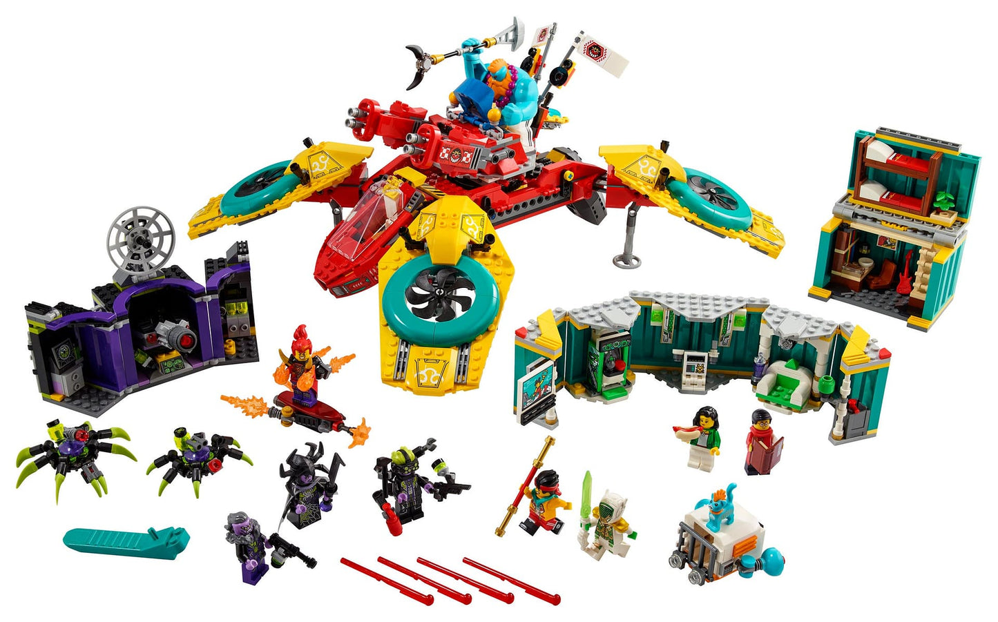 LEGO 80023 Monkie Kid's Team Dronecopter - Monkie Kid