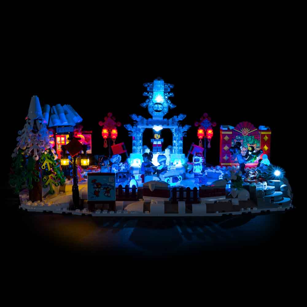 Light My Bricks - LIGHT KIT for LEGO Luna New Year Ice Festival 80109