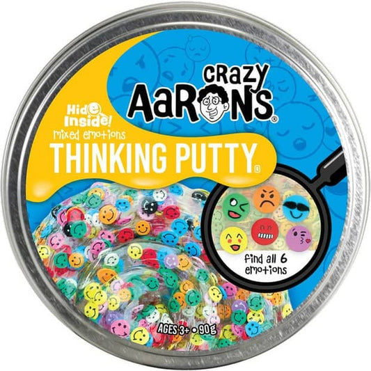 Crazy Aaron's Thinking Putty Hide Inside! Mixed Emotions 4inch