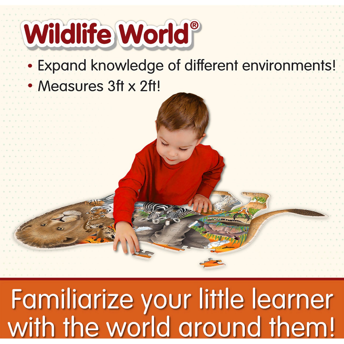 Wildlife World - Safari Jigsaw Puzzle 200pc