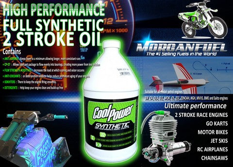 COOL POWER HIGH VISCOSITY SYNTHETIC OIL BLUE 3.7LT