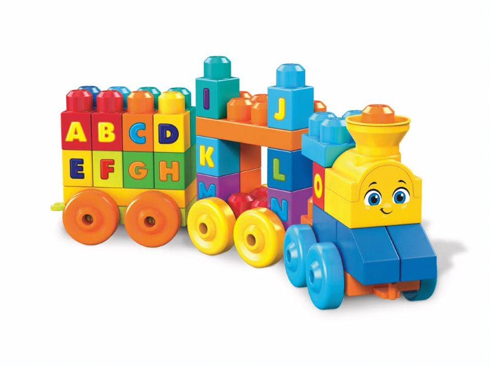 Mega Bloks - ABC Learning Train
