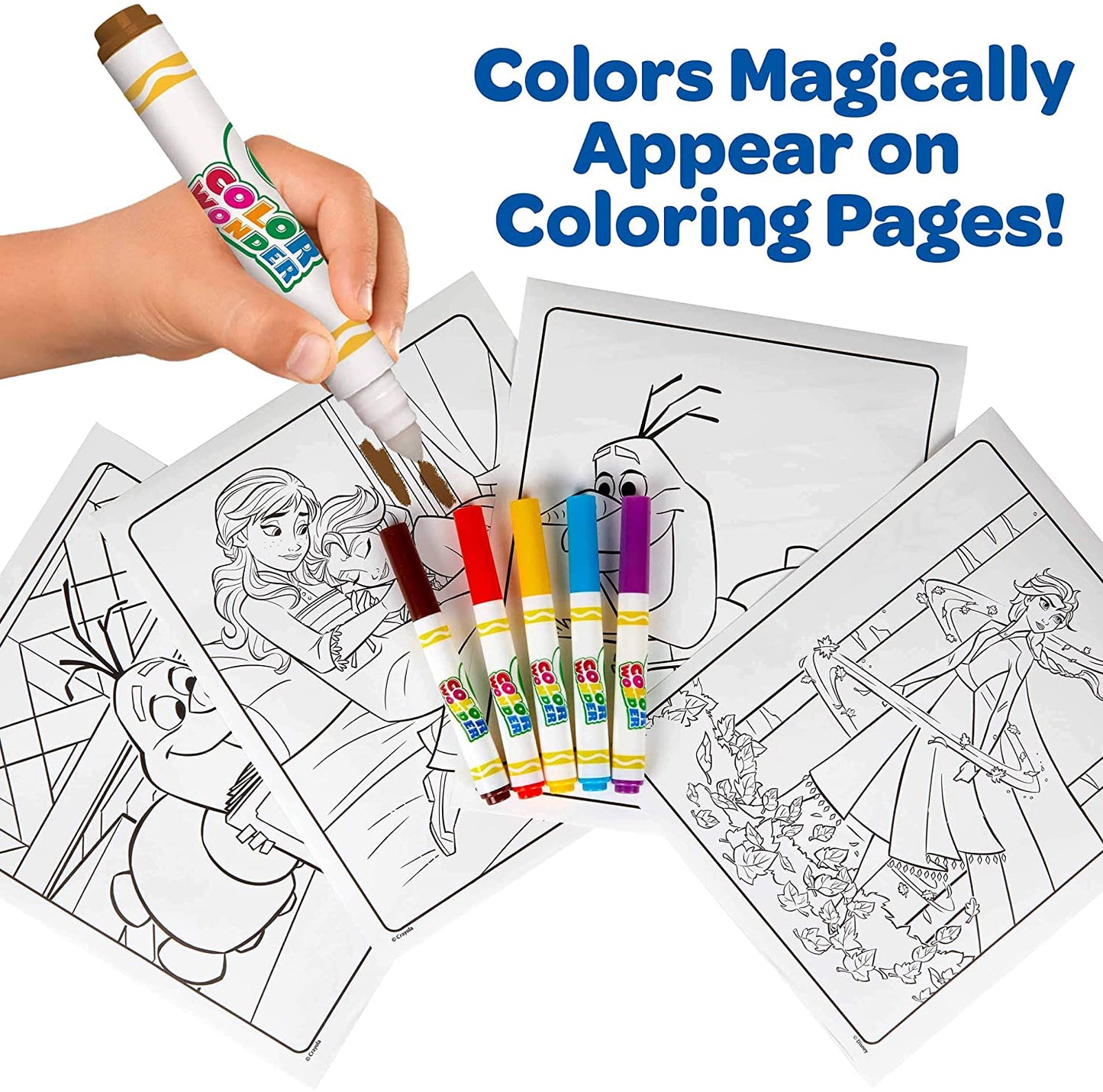 Crayola Frozen Color Wonder Set - Mess Free Markers Crayola