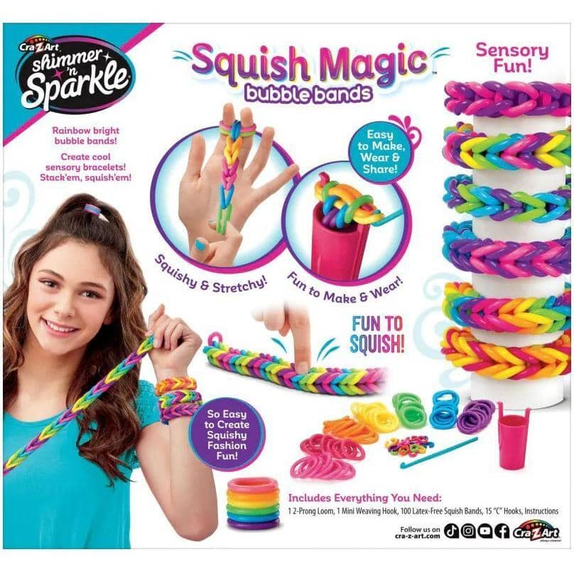 Cra-z-art - Shimmer 'n Sparkle Squish Magic Bubble Bands