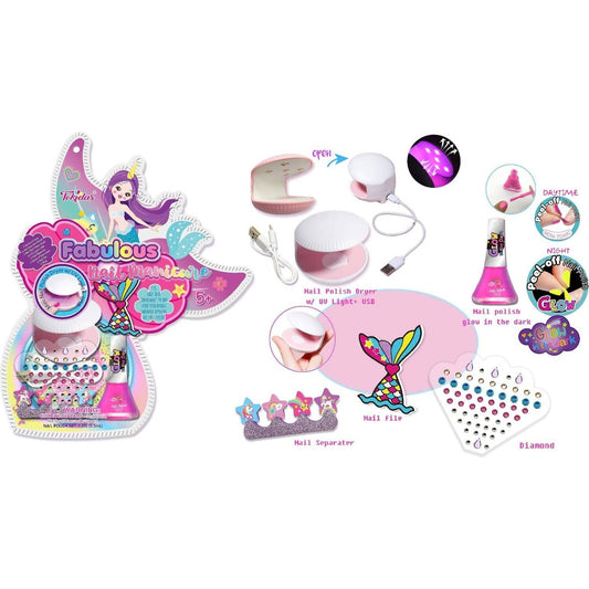 Cotton Candy - Tokidas Fabulous Nail Manicure Mermaid