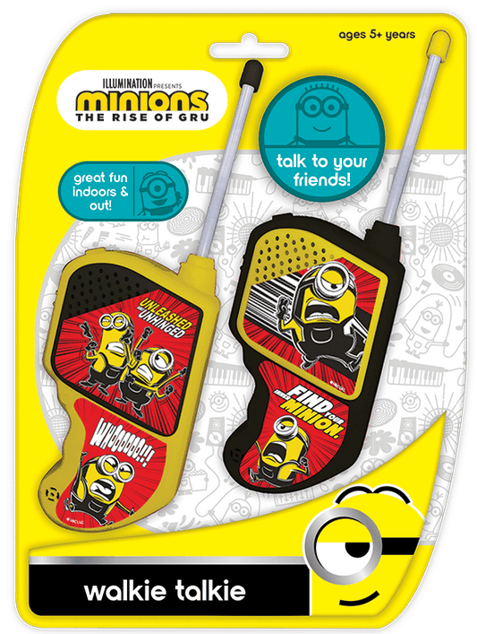 Minions Walkie Talkie Play Set