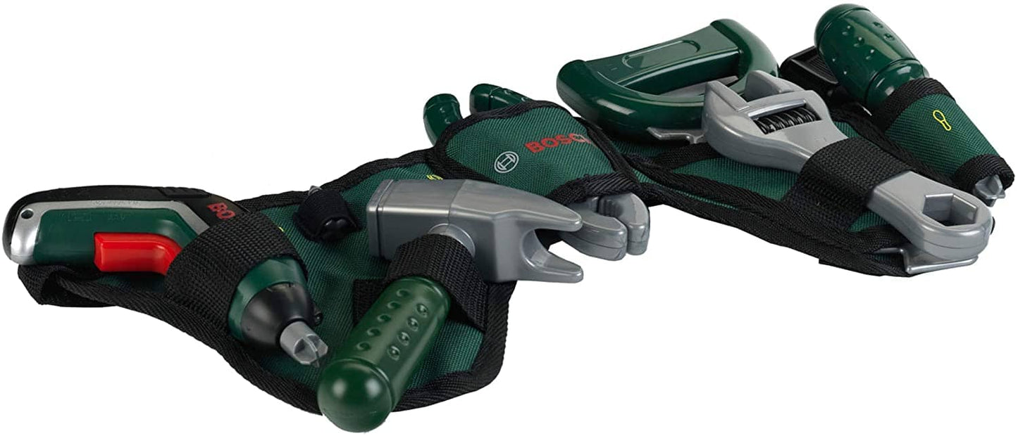 Bosch Mini - Toy Tool Belt And Assorted Accessories And Toy Tools
