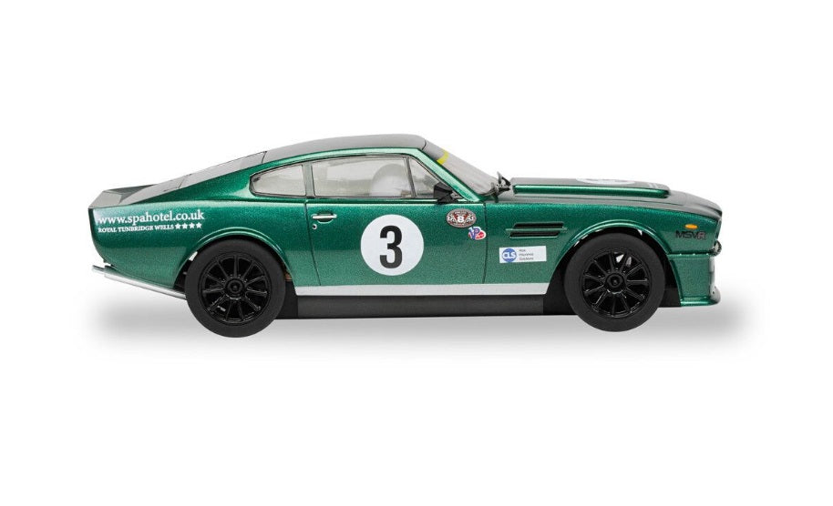 Scalextric C4256 ASTON MARTIN V8 Chris Scragg Racing slot car also suits Carrera