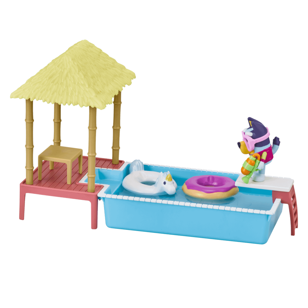 Bluey - Pool Time Fun Play Set