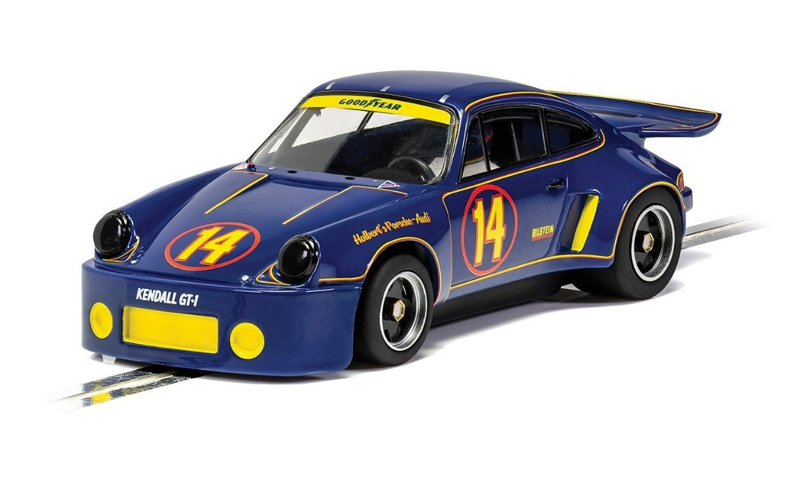 Scalextric C4241 Porsche 911 Carrera RSR Trans Am 1974 Al Holbert slot car also suits Carrera