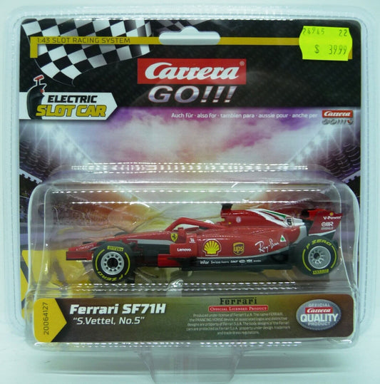 CARRERA GO Ferrari SF71H S Vettel No 95