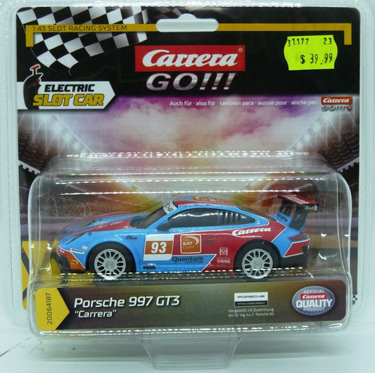 CARRERA GO Porsche 997 GT3 Carrera Blue