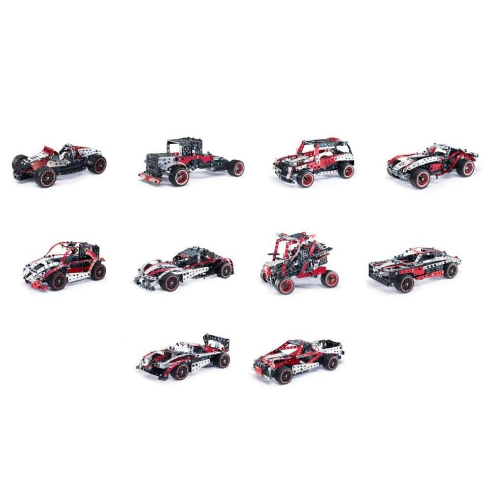 Meccano - 25-in-1 Motorized Supercar Stem Model Building Kit