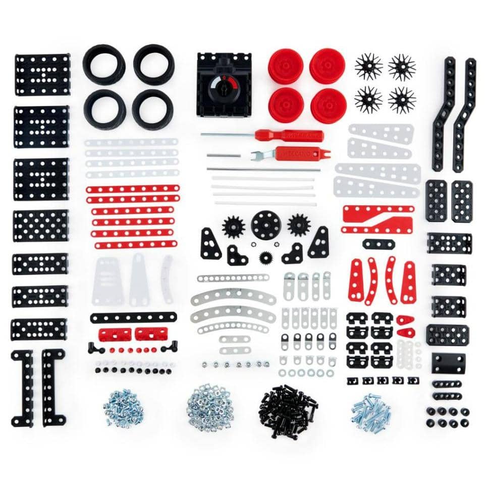 Meccano - 25-in-1 Motorized Supercar Stem Model Building Kit