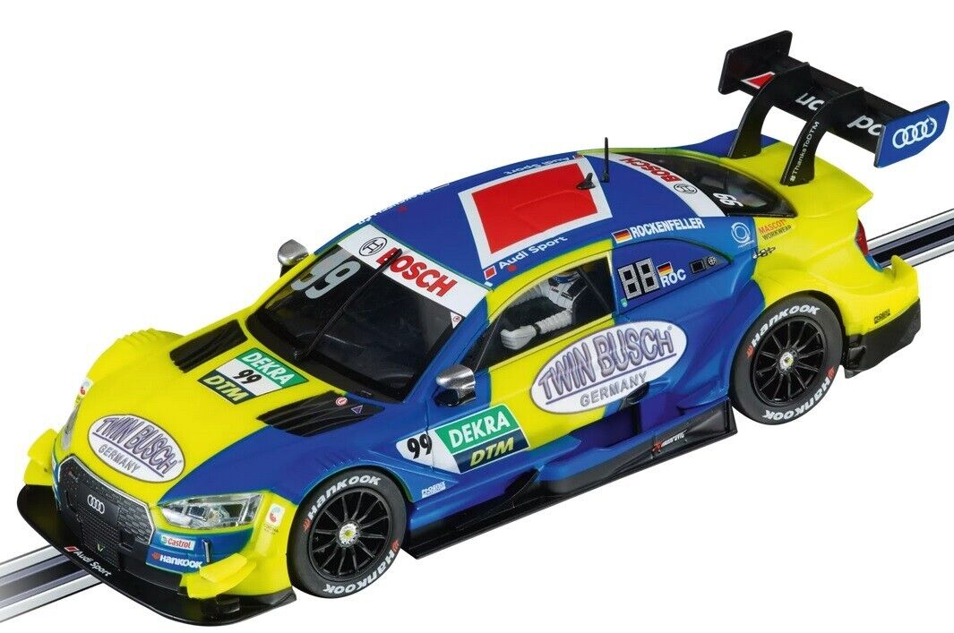 Carrera - Evolution 1:32 - AUDI RS 5 DTM M.ROCKENFELLER NO.99 - Slot Car Also Suits Scalextric